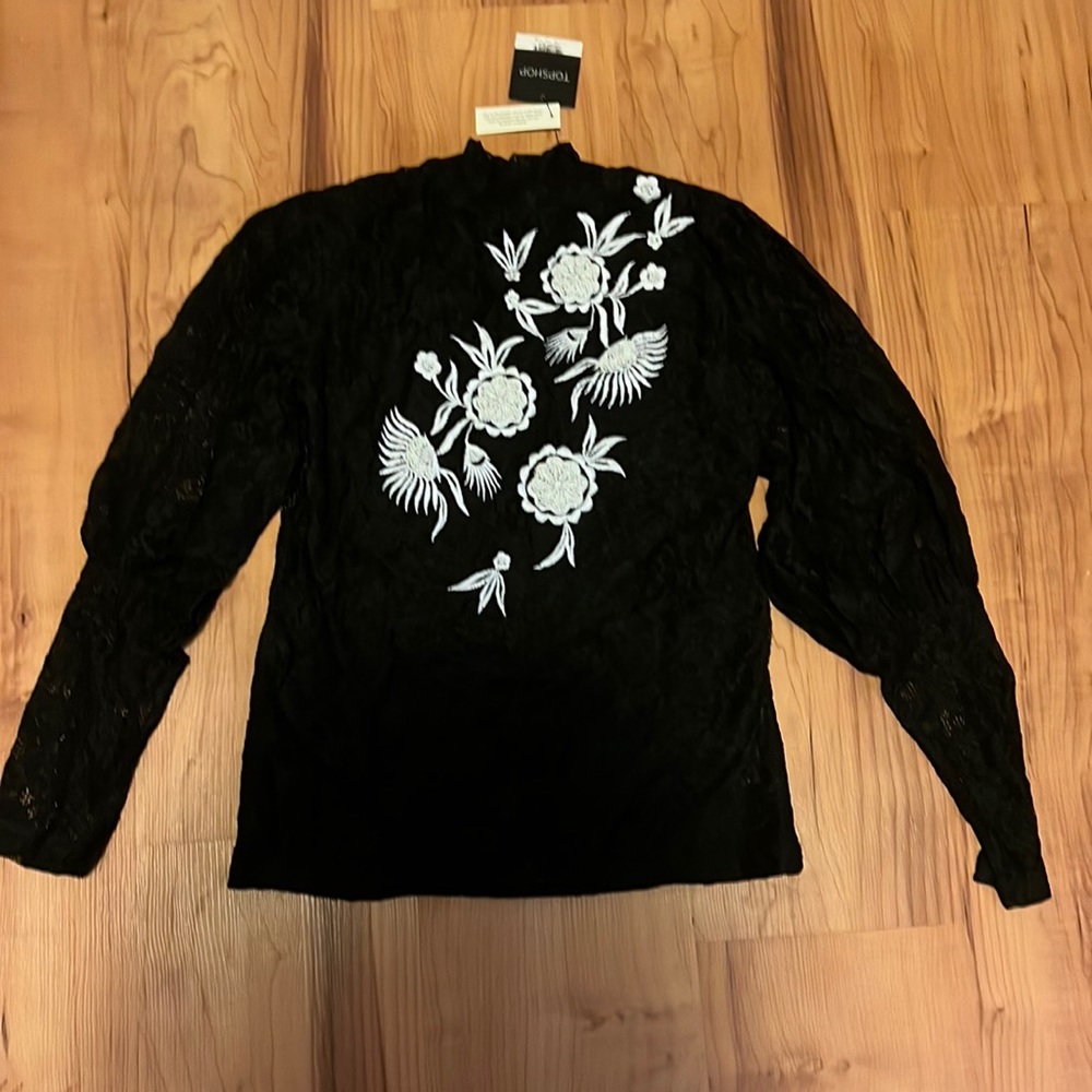 Topshop lace top